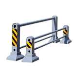 Steel metal road municipal guardrails, guardrail machines, non-road barriers, highway traffic anti-collision barriers are used for urban sidewalk railings