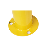 The manufacturer supplies powerful U-shaped anti-collision steel guardrails for parking Spaces and car limiters