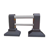 Steel metal road municipal guardrails, guardrail machines, non-road barriers, highway traffic anti-collision barriers are used for urban sidewalk railings