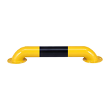 The manufacturer supplies powerful U-shaped anti-collision steel guardrails for parking Spaces and car limiters