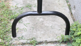 Construction area safety guardrails and crowd control for stainless steel parking poles in urban road traffic management