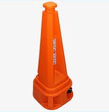 High-quality polyvinyl chloride and rubber traffic cones, with light-emitting diode flashing and sound alarm flashing warning cones, for road safety
