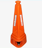 High-quality polyvinyl chloride and rubber traffic cones, with light-emitting diode flashing and sound alarm flashing warning cones, for road safety