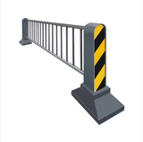 Municipal guardrails, safety fences for sidewalks on urban roads, anti-collision isolation fences, and traffic fences for highways