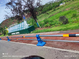 High-quality customized steel/metal traffic fences and guardrails for non-pedestrian and vehicle collision prevention, road isolation, and outdoor activities