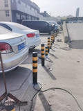 Steel pipe warning posts, thickened reflective anti-collision posts, fixed road posts, lane isolation parking posts, clinker roadblocks, safety posts