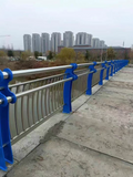Stainless steel welded pipe guardrails used in factories for roads and Bridges