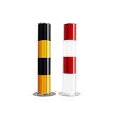 Steel pipe warning posts, thickened reflective anti-collision posts, fixed road posts, lane isolation parking posts, clinker roadblocks, safety posts