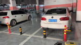 Steel pipe warning posts, thickened reflective anti-collision posts, fixed road posts, lane isolation parking posts, clinker roadblocks, safety posts