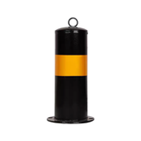Steel pipe warning posts, thickened reflective anti-collision posts, fixed road posts, lane isolation parking posts, clinker roadblocks, safety posts
