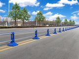 High-quality customized steel/metal traffic fences and guardrails for non-pedestrian and vehicle collision prevention, road isolation, and outdoor activities