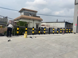 Steel pipe warning posts, thickened reflective anti-collision posts, fixed road posts, lane isolation parking posts, clinker roadblocks, safety posts