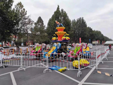 Construction area safety guardrails and crowd control for stainless steel parking poles in urban road traffic management