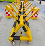 Safety facilities at the entrance of kindergartens, schools, gas stations, anti-horse moving guardrails, roadblocks, and steel anti-collision guardrails